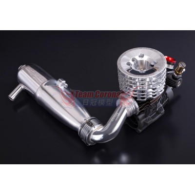 O.S. SPEED R2105 with TR02 pipe Combo Set 1D901